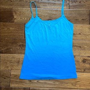 VS Tee Shop Turquoise Ombré Tank Sz M
